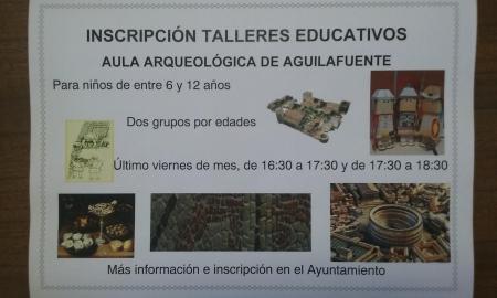 Imagen Talleres educativos Aula Arqueológica curso 2017/2018