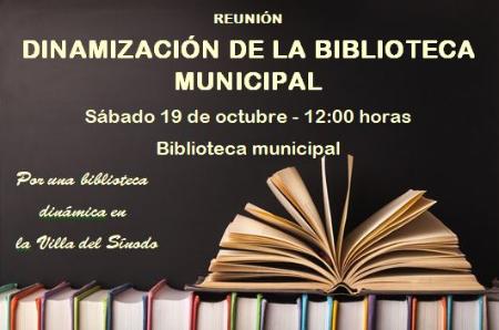 Imagen Reunión Dinamización Biblioteca Municipal