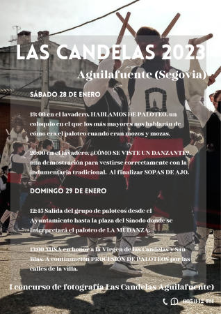 Imagen Programa de actos para celebrar la festividad de las Candelas y san Blas